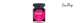 Ink Bottle / Ruby Red
