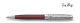 Metal & Red Lacquer / Chrome Plated