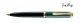 Black / Green / Gold Plated