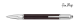 Ebony / Silver-plated