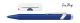 Blue / Chrome Plated